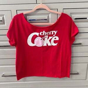 Coca Cola Cherry Red Women's Crop Top